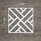 Ekena Millwork Small Killeen Decorative Fretwork Wall Panels in Architectural Grde PVC, 11 3/8"W x 11 3/8"H x 3/8"T WALP12X12KLN - alternate 5